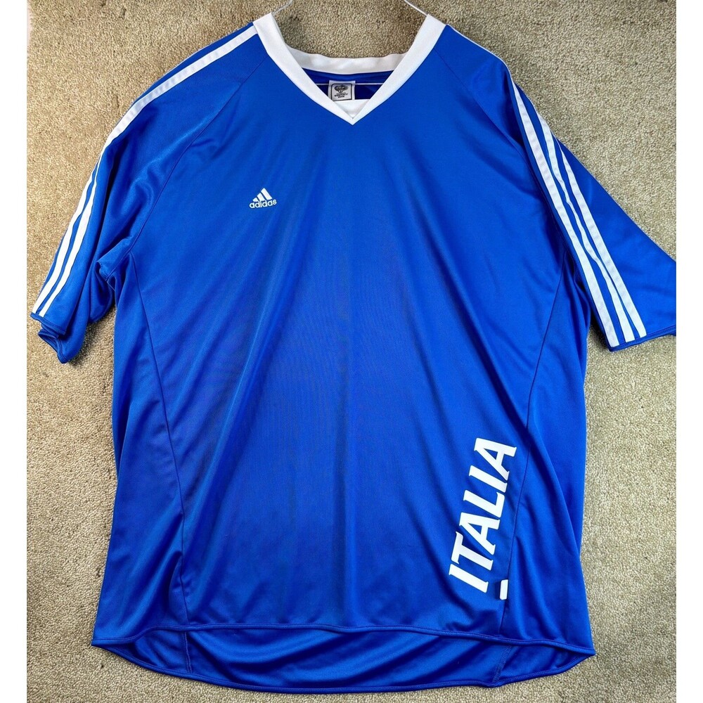 Blue Adidas Italy 2006 FIFA World Cup Jersey Adult XXL Germany